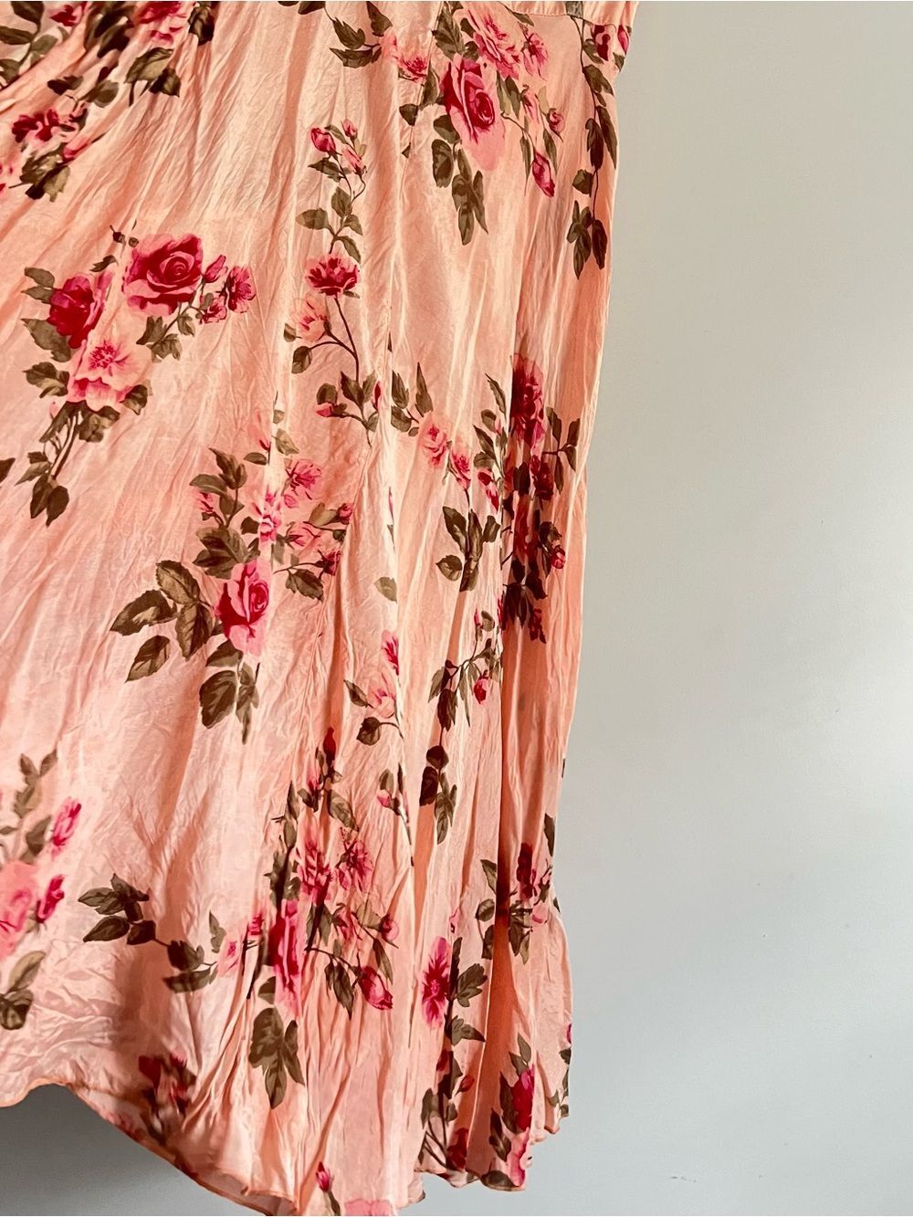 Free people Rowan Maxi Skirt Cottagecore Fairycore Floral Midi Skirt Size 8 - Picture 16 of 16